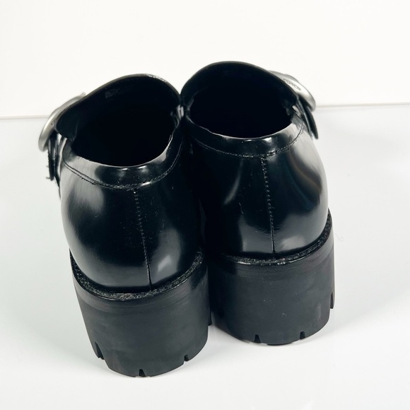 COACH Grand Lug Sole Loafers Platform Buckle 11B - Picture 3 of 8